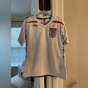 Umbro Youth England Jersey - Size 4/5